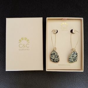 C&C California🌴 Speckled Stone Dangle Earrings